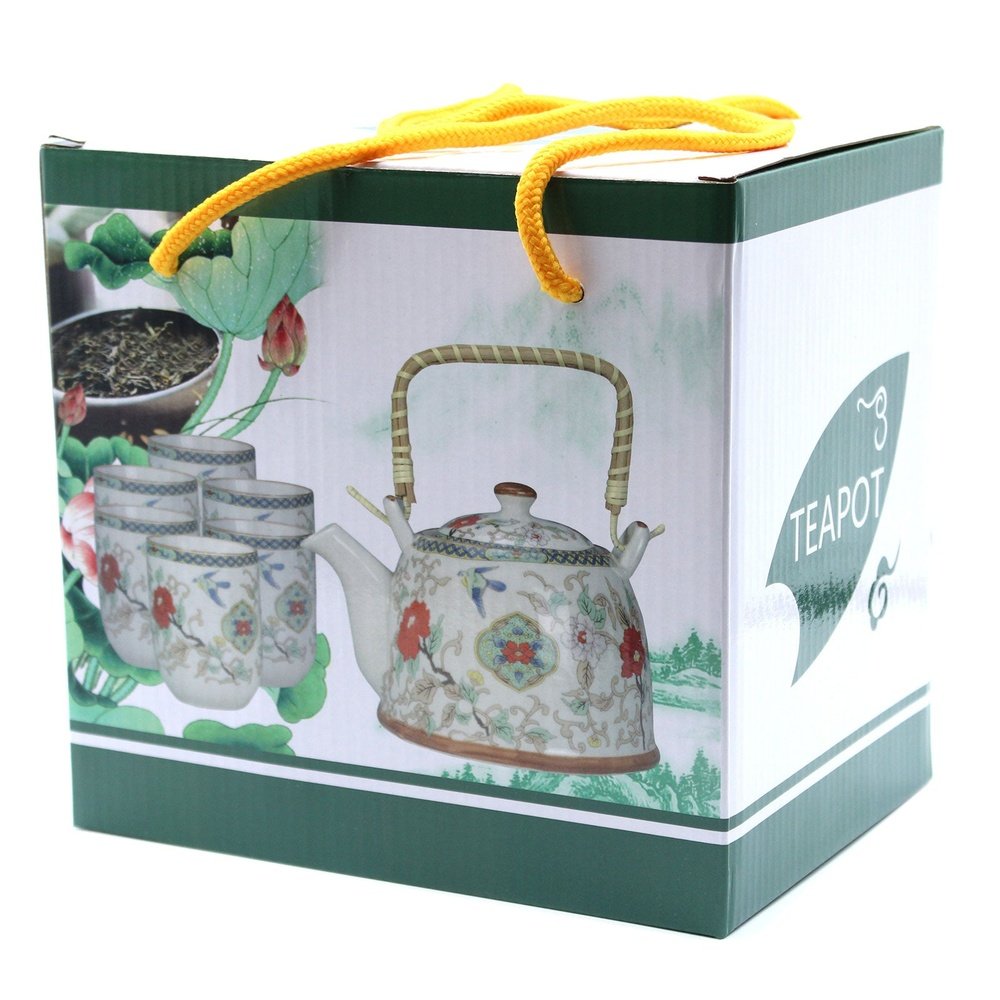 Teekannen-Set "Oriental" Keramik - www.tealove24.de