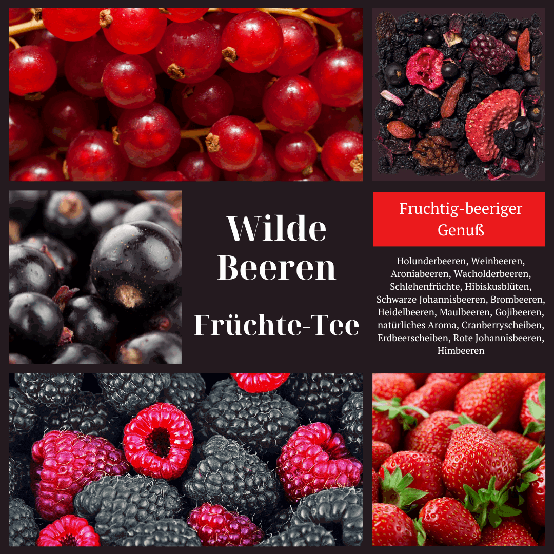 Wilde Beeren Früchtetee-Mischung Tea & Infusions